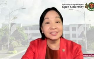 UPOU Represented at the Webinar on Sharing Best Practices of Asian Universities