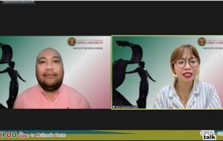 Dr. Arman DC. Santos (left) and Assoc. Prof. Rainilyn Leonardo-Duque (right) tackled the nature and misconceptions of dyscalculia in the 28th episode of OPEN Talk.