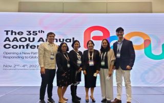 FICS Faculty Members and REPS Present Papers in the 35th AAOU Conference