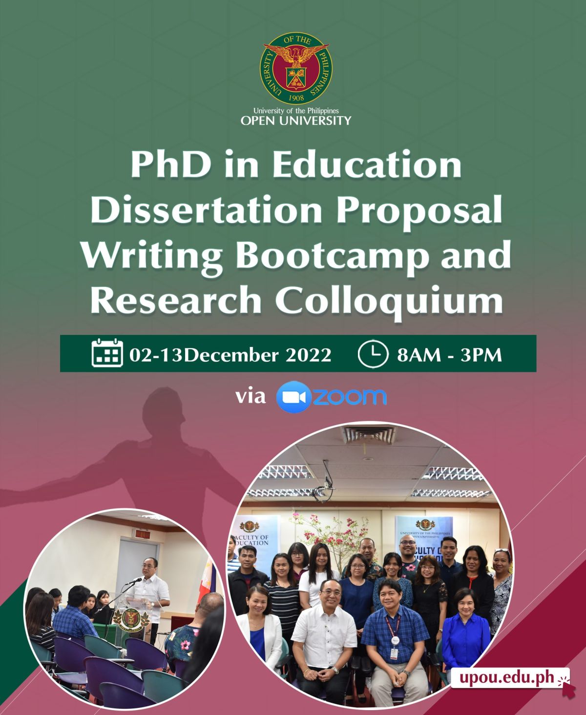 PhD in Education Program Dissertation Proposal Writing Bootcamp ...
