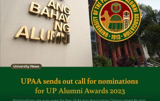 UPAA Sends Out Call for Nominations for UP Alumni Awards 2023