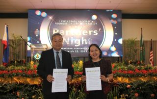 Awarding of the Certificate of Recognition to the Consortium of Open and Distance Education Providers in the Philippines (CODEPP) for the outstanding support as a partner organization of CvSU given during the Partners’ Night held on 22 March 2023.