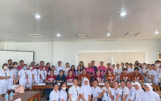 The UPOU EIDR-LMS Research Team, lead by Asst. Prof. Rita C. Ramos (seated 3rd from right), with the particpants of the open forum from Mindanao State University-Buug.