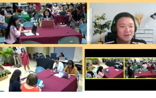 OSA proctors engage in a role-play during the workshop activity