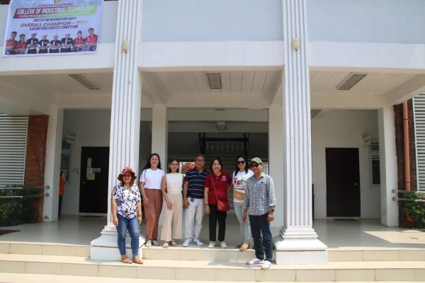 CODEPP Founding Members pose for a photo with the Dean of MMSU College of Industrial Technology, Dr. Cesario Y. Pacis [center]