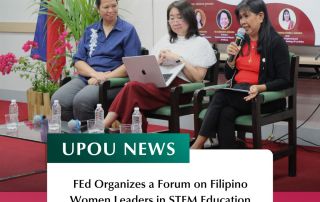 FEd Organizes a Forum on Filipino Women Leaders in STEM Education