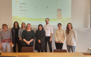 FMDS Dean participated in the Walking Workshop in Finland and Presented Papers in Sweden and UK