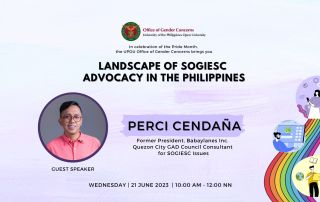 Landscape of SOGIESC Advocacy in the Philippines