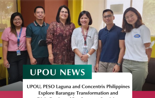 UPOU, PESO Laguna and Concentrix Philippines Explore Barangay Transformation and Digitalization of Employment Servicing
