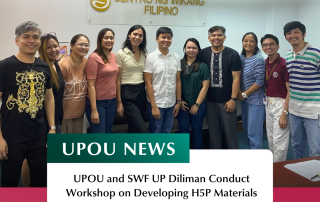 UPOU and SWF UP Diliman Conduct Workshop on Developing H5P Materials