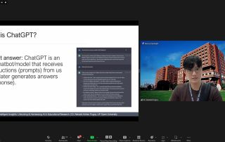 Dr. Reinald Adrian D. Pugoy Speaks about AI in Education Research at PNU Webinar.