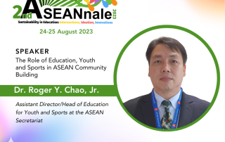 ASEANnale 2023 to Feature Resource Speaker from ASEAN Secretariat