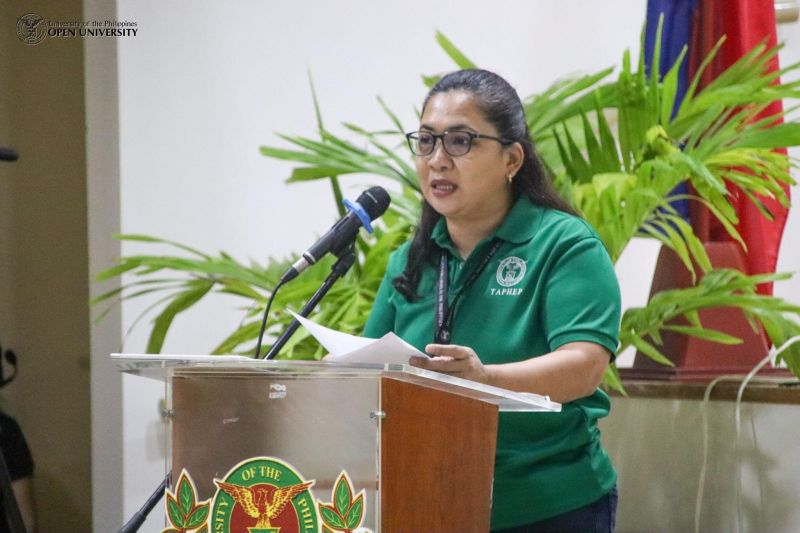 Dr. Tonette Laude, the resource person for the SWAP Module 1 Context