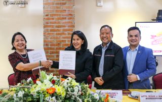 UPOU and UBDE Inks MOU for Joint Research and Academic Activities