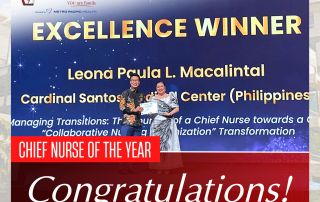 UPOU MAN Alumna Named “Chief Nurse of the Year”