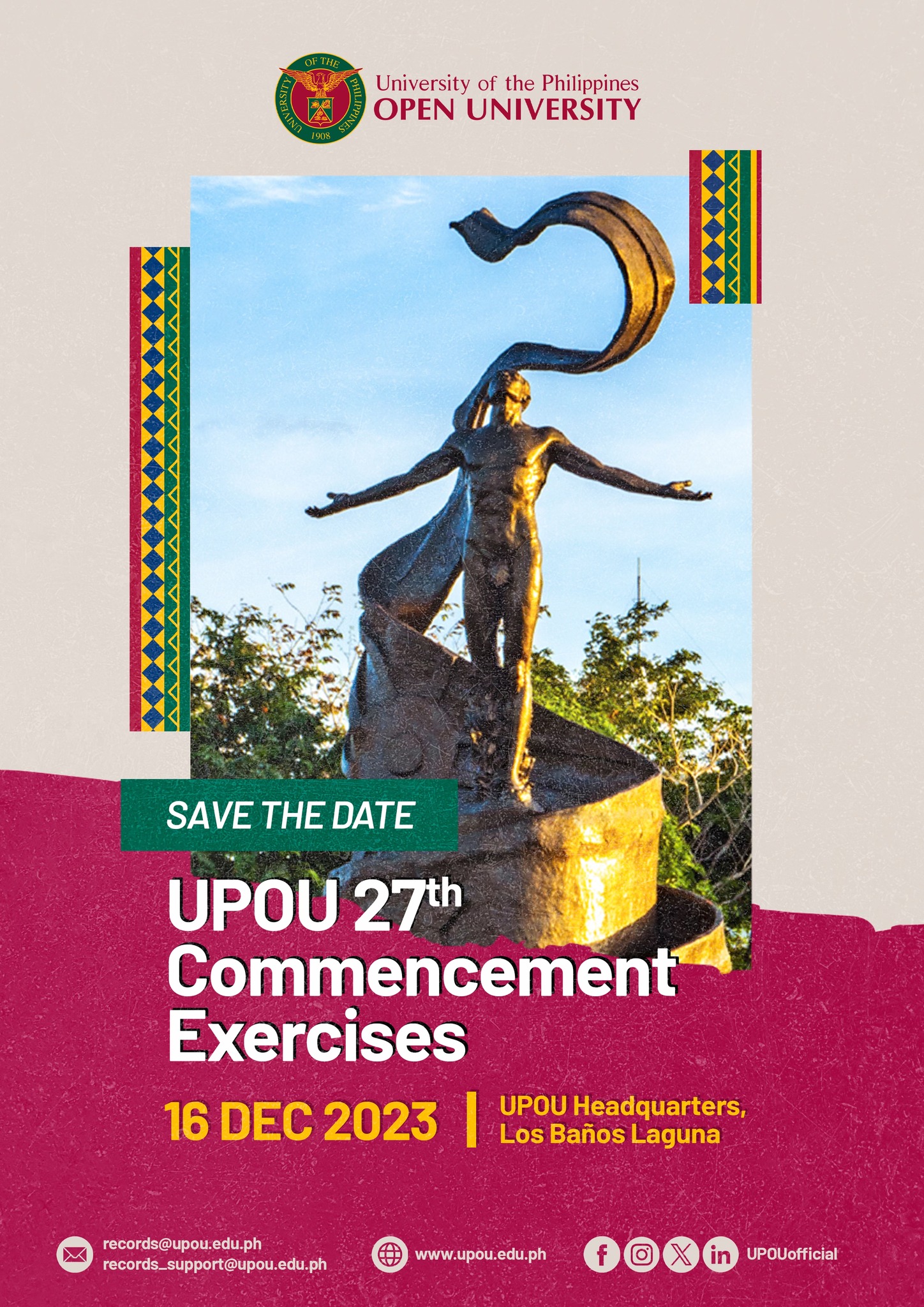 27th UPOU Commencement Exercises