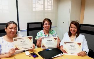 The training-workshop was attended by UPOU IREC members