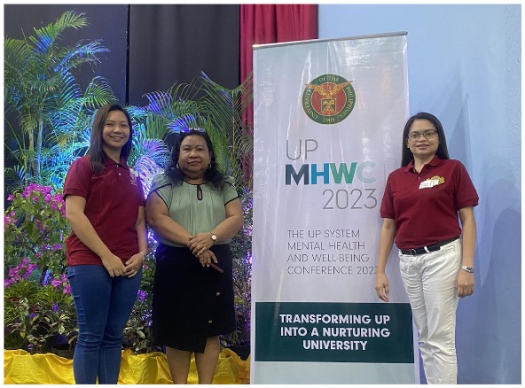 UP Open University representatives during the event.