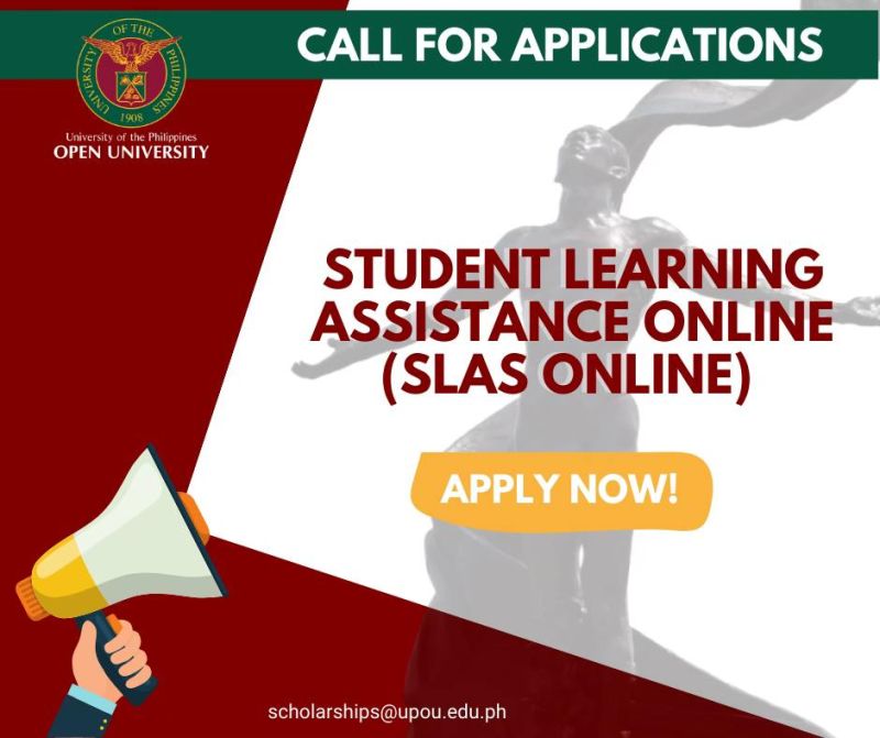  Student Learning Assistance Application for AY 2023-2024 Undergraduate Programs/Students