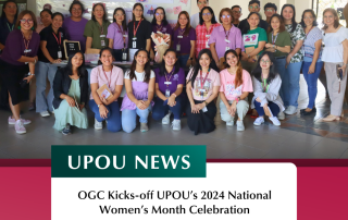 OGC Kicks-off UPOU’s 2024 National Women’s Month Celebration