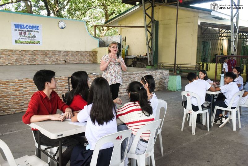 The workshop began with an exciting boat trip, where students embarked on a journey of imagination.