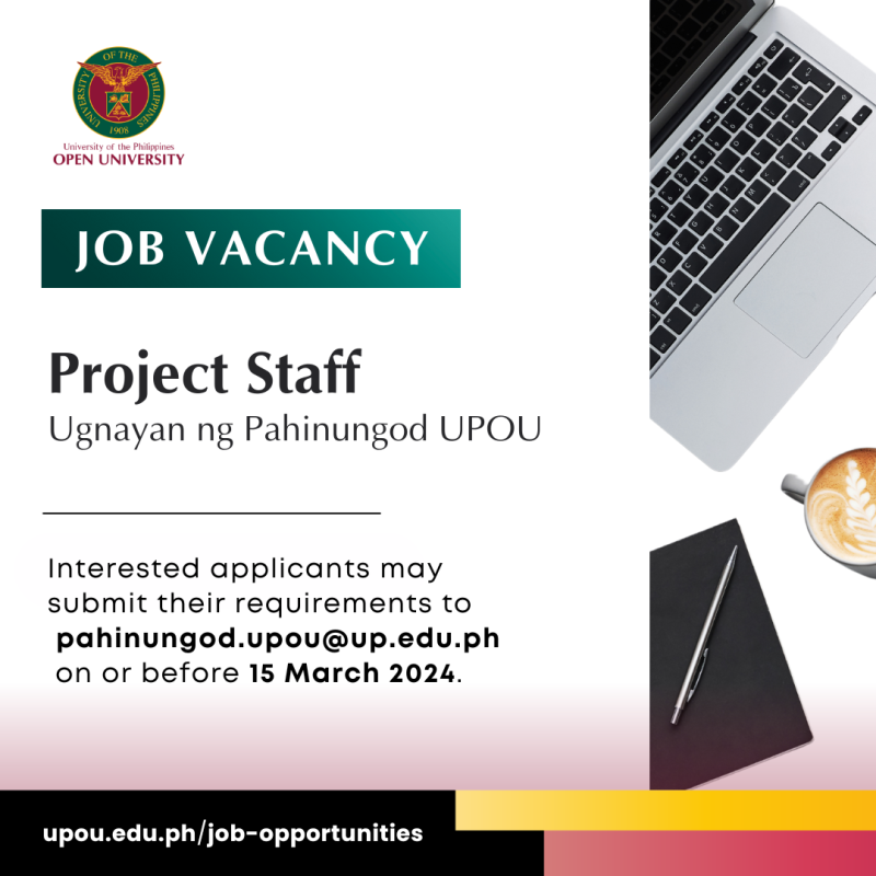 Project Staff Vacancy with OUP