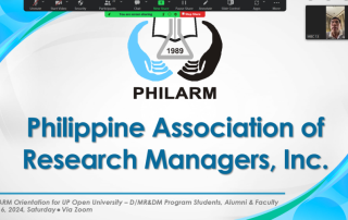 PHILARM holds a Special Orientation on Membership Application for DMRDM Students, Alumni, and Faculty
