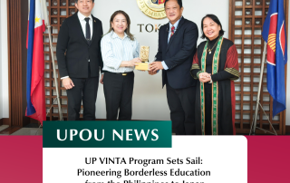 UP VINTA Program Sets Sail Pioneering Borderless Education from the Philippines to Japan