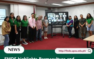 FMDS Highlights Permaculture and Transition Towns in Recently Concluded 41st Sustainable Shared Grwoth Seminar