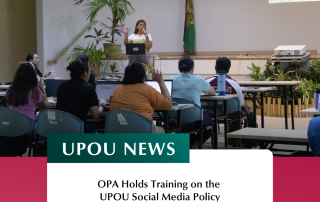 OPA Holds Training on the UPOU Social Media Policy
