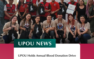 UPOU Holds Annual Blood Donation Drive