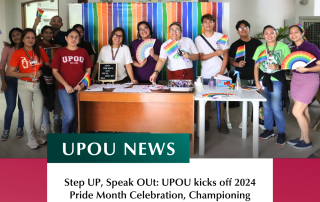 Step UP, Speak OUt: UPOU kicks off 2024 Pride Month Celebration, Championing Gender Equality in line with SDG 5