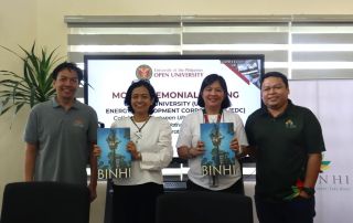 UPOU and EDC Collaborates Towards the Development of a Native Forest Arboretum and Restoration under the BINHI Program