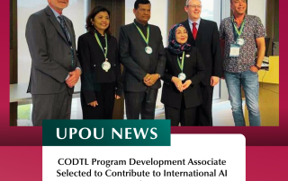 CODTL Program Development Associate Selected to Contribute to International AI Research Project