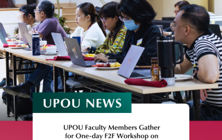 UPOU Faculty Members Gather for One-day F2F Workshop on Online Teaching and Learning
