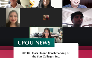 UPOU Hosts Online Benchmarking of the Star Colleges, Inc.
