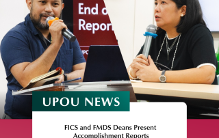 FICS and FMDS Deans Present Accomplishment Reports
