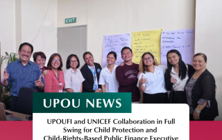 UPOUFI and UNICEF Collaboration in Full Swing for Child Protection and Child-Rights-Based Public Finance Executive Course Module Development