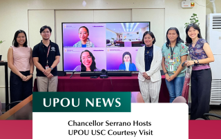 Chancellor Serrano Hosts UPOU USC Courtesy Visit