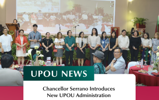 Chancellor Serrano Introduces New UPOU Administration