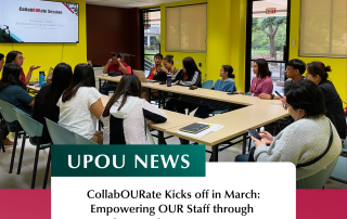 CollabOURate Kicks off in March Empowering OUR Staff through Share-and-Learn Sessions