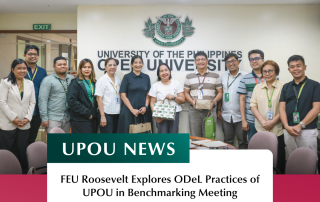 FEU Roosevelt Explores ODeL Practices of UPOU in Benchmarking Meeting