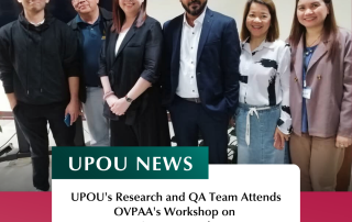 UPOU's Research and QA Team Attends OVPAA's Workshop on Data-Driven Research Impact