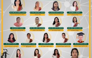 The newly appointed 2025 Quality Assurance Office (QAO) team, led by QAO Director, Asst. Prof. Ria Valerie D. Cabanes