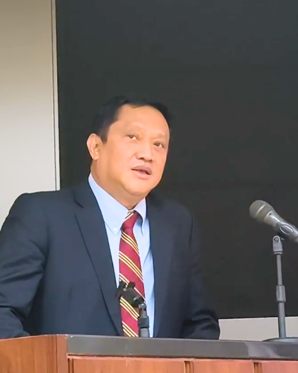 UP President Angelo Jimenez