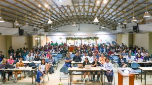 UPOU family during the 1st UPOU Town Hall Meeting