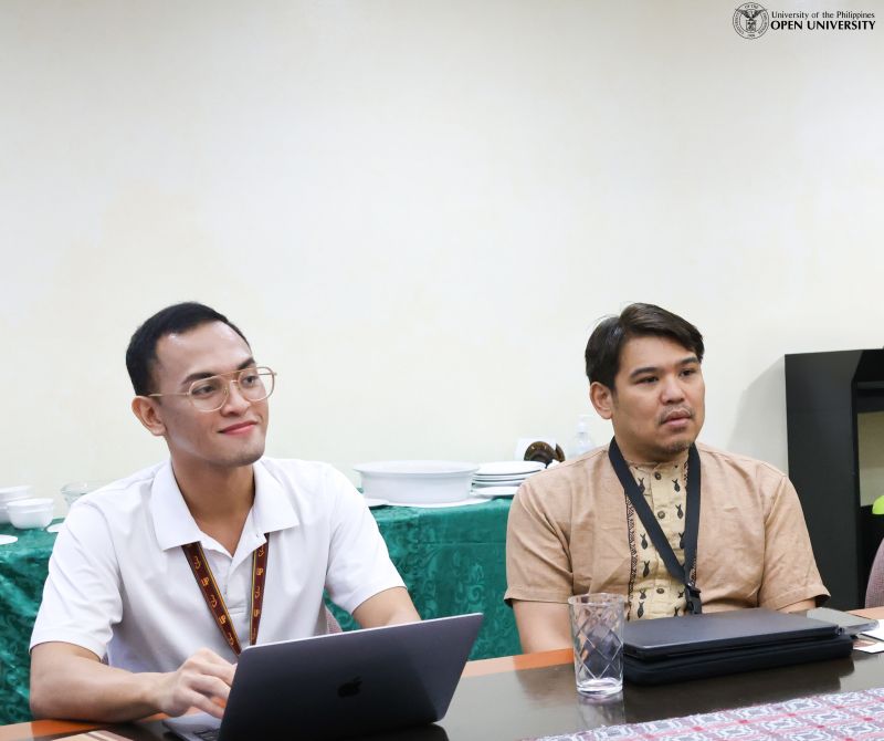 Asst. Prof. Calungsod and Dean Figueroa join the discussion with PhilCECNet.