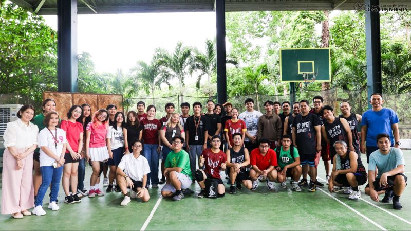 More than 36 UPOU students, faculty, and staff members attended the UPOU Wellness through Sports: Friendly Match Between Staff and Students” held on 18 June 2025 at the Multipurpose Hall (MPH)