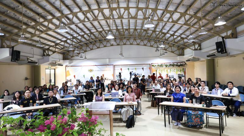 More than 80 UPOU faculty and staff members attended the 3rd RTD on AI held on 2 June 2025.
