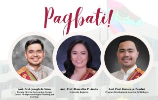 New UPOU OVCAA Officials